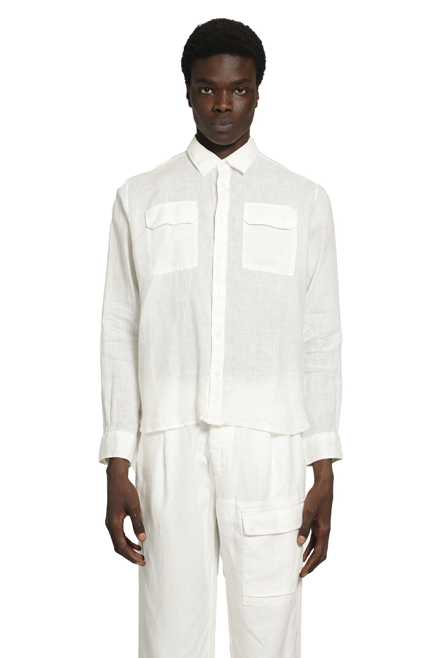 Lightweight Linen Lens Shirt