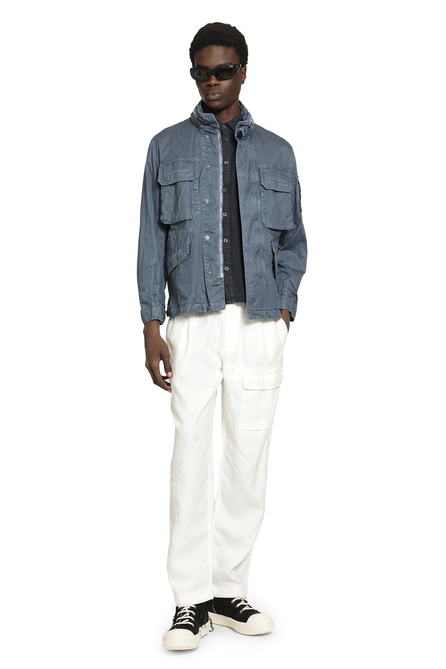 C.P. COMPANY Lightweight Linen Shirt man
