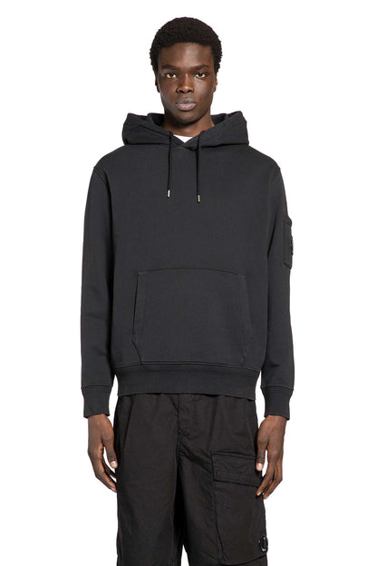 Cotton Diagonal Fleece Lens Hoodie