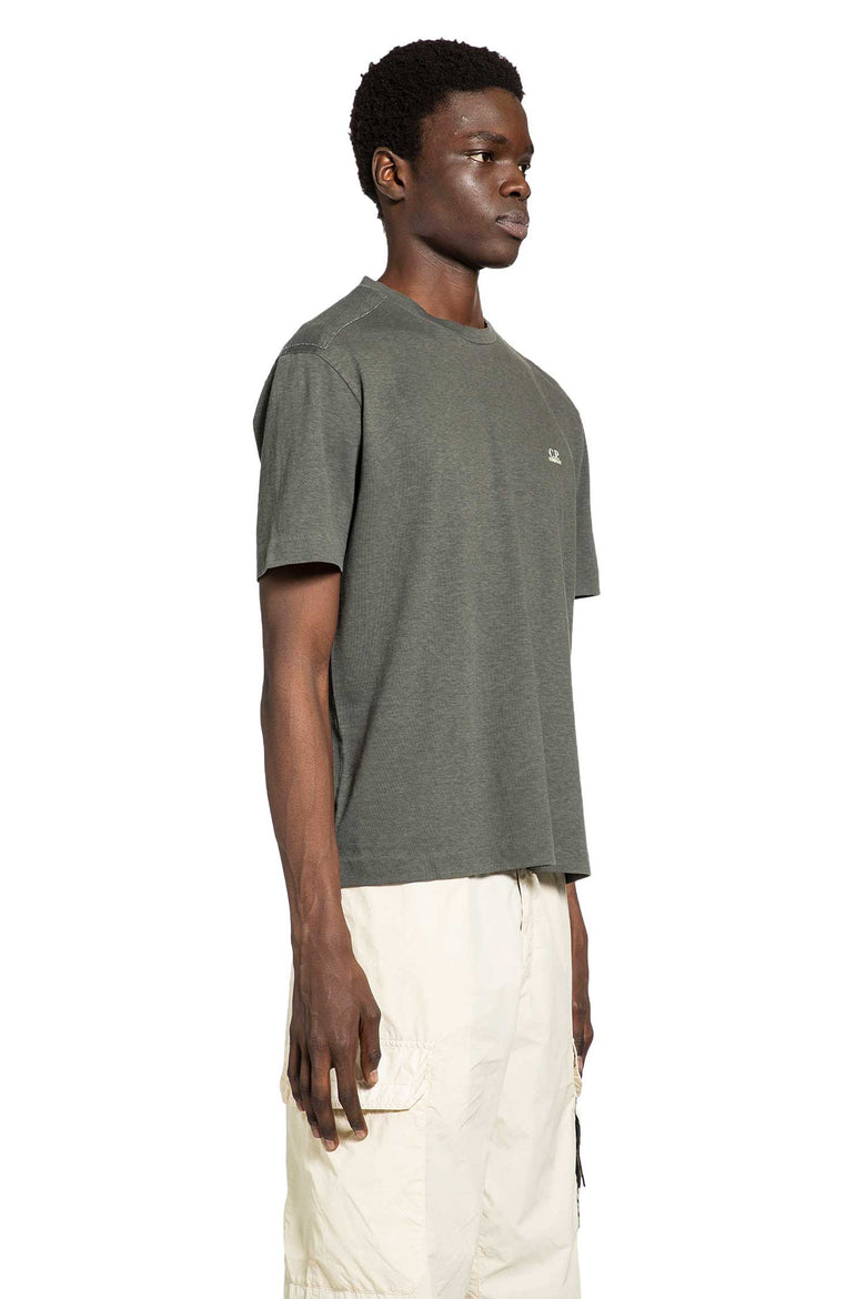 C.P. COMPANY 20/1 Jersey Plated logo T-Shirt man