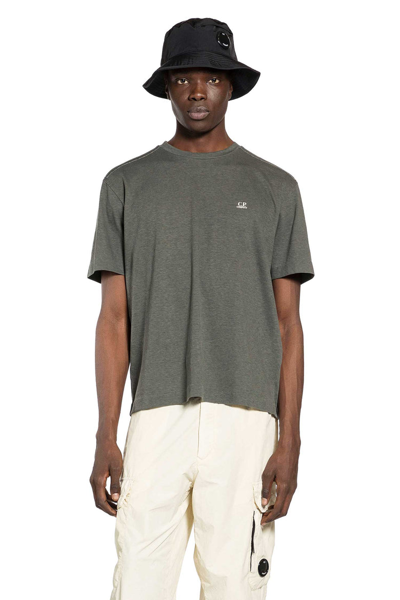 C.P. COMPANY 20/1 Jersey Plated logo T-Shirt man