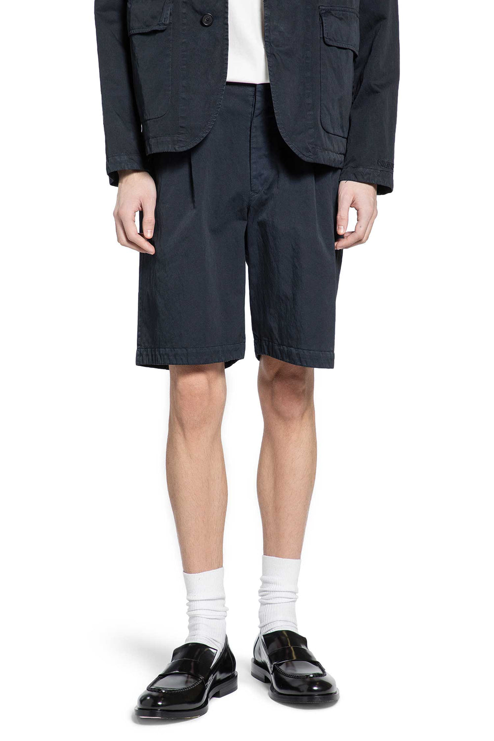 MASSIMO OSTI STUDIO Cotton Nylon Gabardine Shorts man