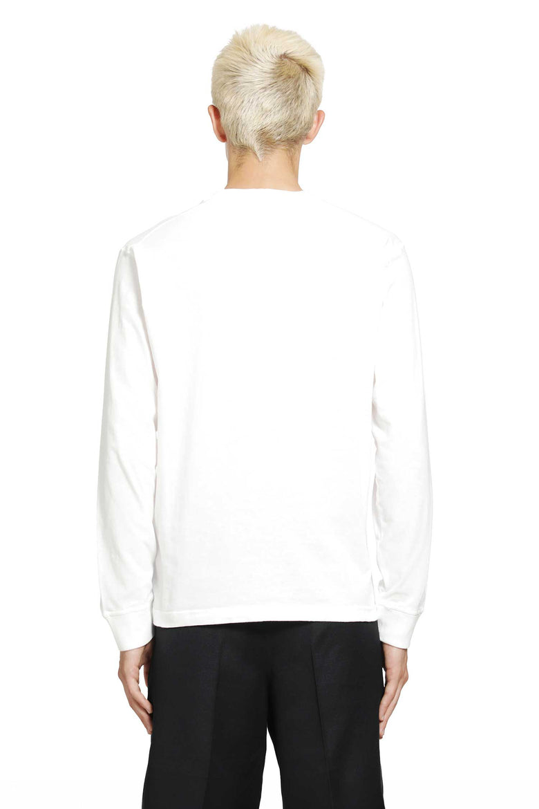 STONE ISLAND 2100025 Cotton Jersey 'Fissato' Effect LS T-Shirt man