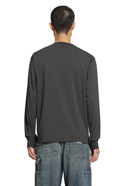 2100025 Cotton Jersey 'Fissato' Effect LS T-Shirt