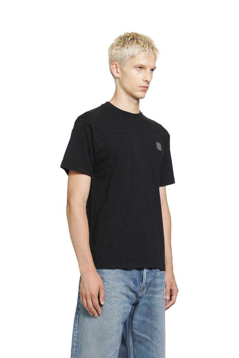 STONE ISLAND 2100026 Organic Cotton Jersey Fissato Effect man