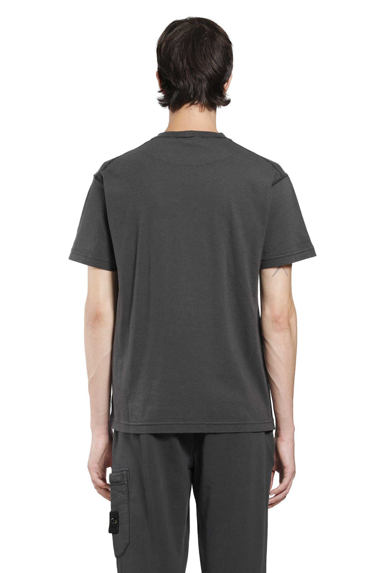 STONE ISLAND 2100026 Cotton Jersey 'Fissato' Effect T-Shirt man