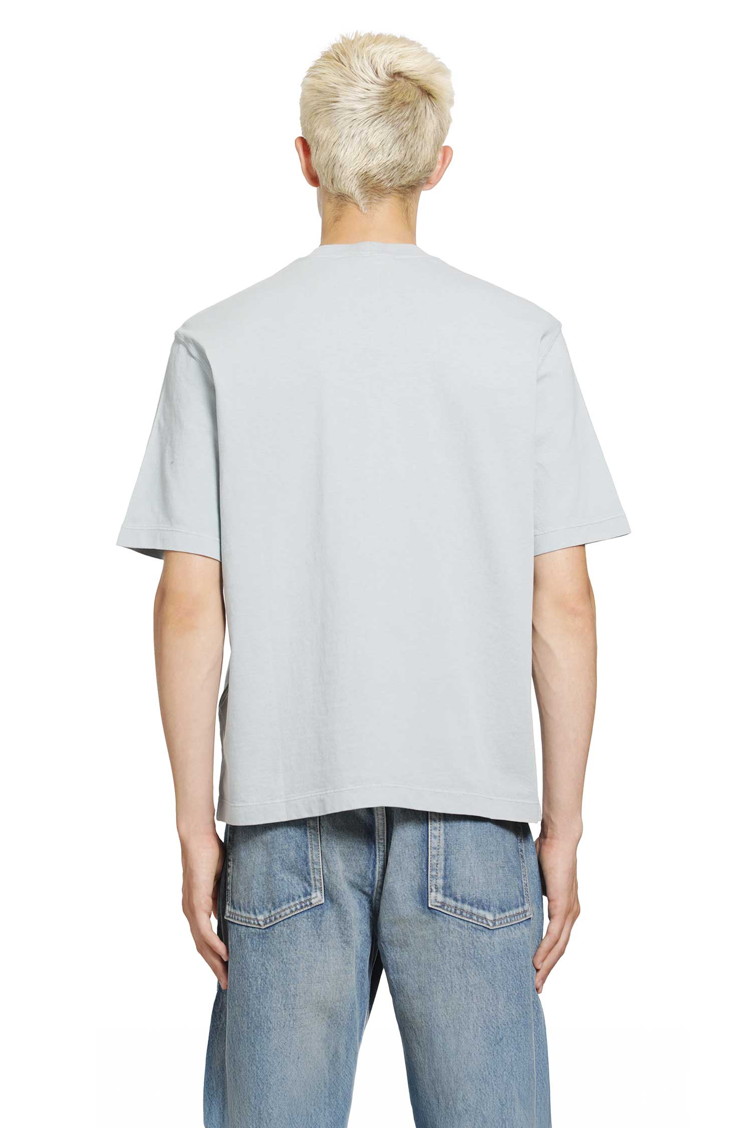 STONE ISLAND 2100030 Combed Organic Cotton Jersey man