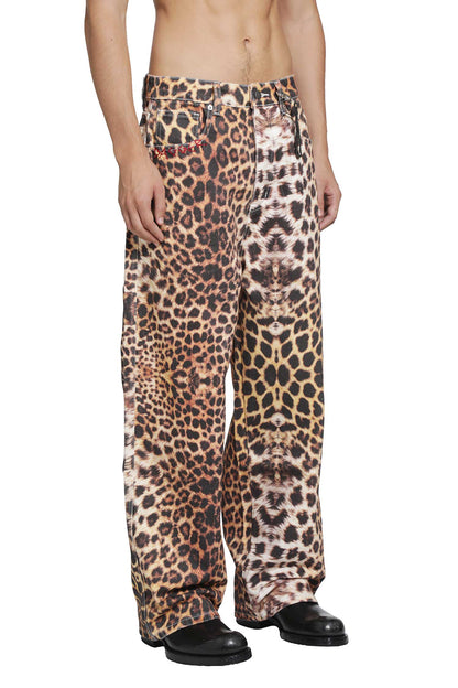 Leopard Johnny Jeans