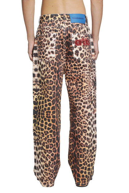 Leopard Johnny Jeans
