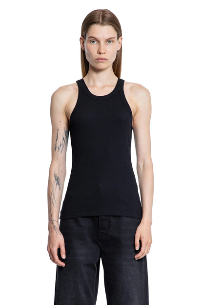 TOTEME WOMAN BLACK T-SHIRTS & TANK TOPS - Antonioli.eu
