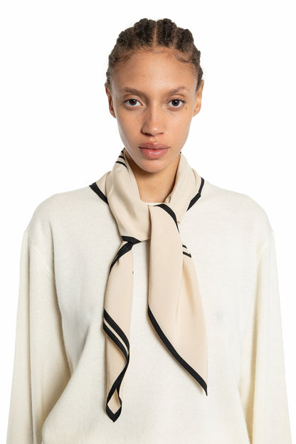 TOTEME WOMAN OFF-WHITE SCARVES