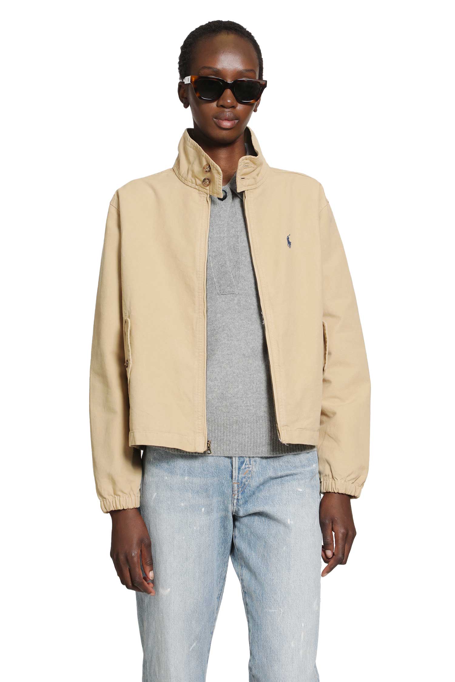 Cotton Canvas Utility Jacket