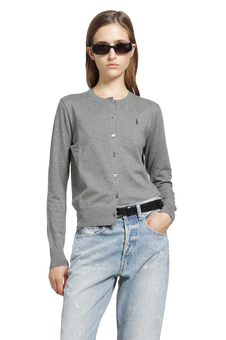 POLO RALPH LAUREN Stretch Cotton Blend Cardigan woman