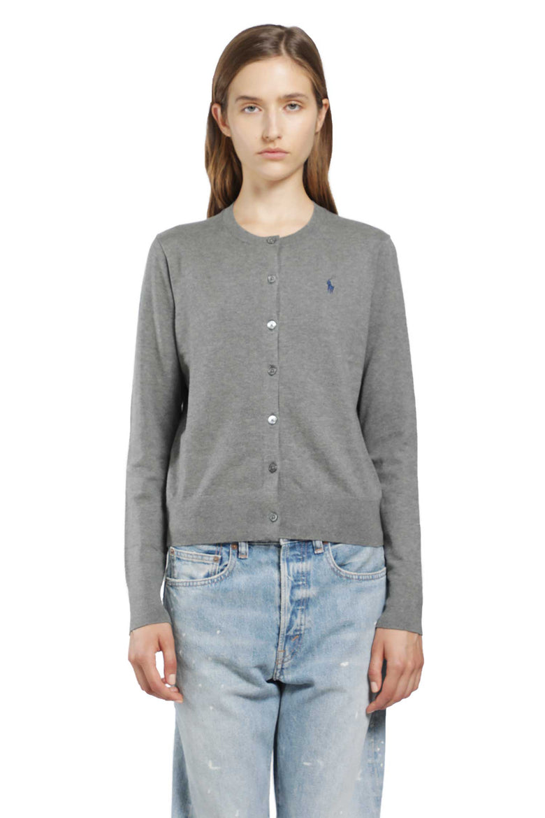 
              POLO RALPH LAUREN Stretch Cotton Blend Cardigan woman
            