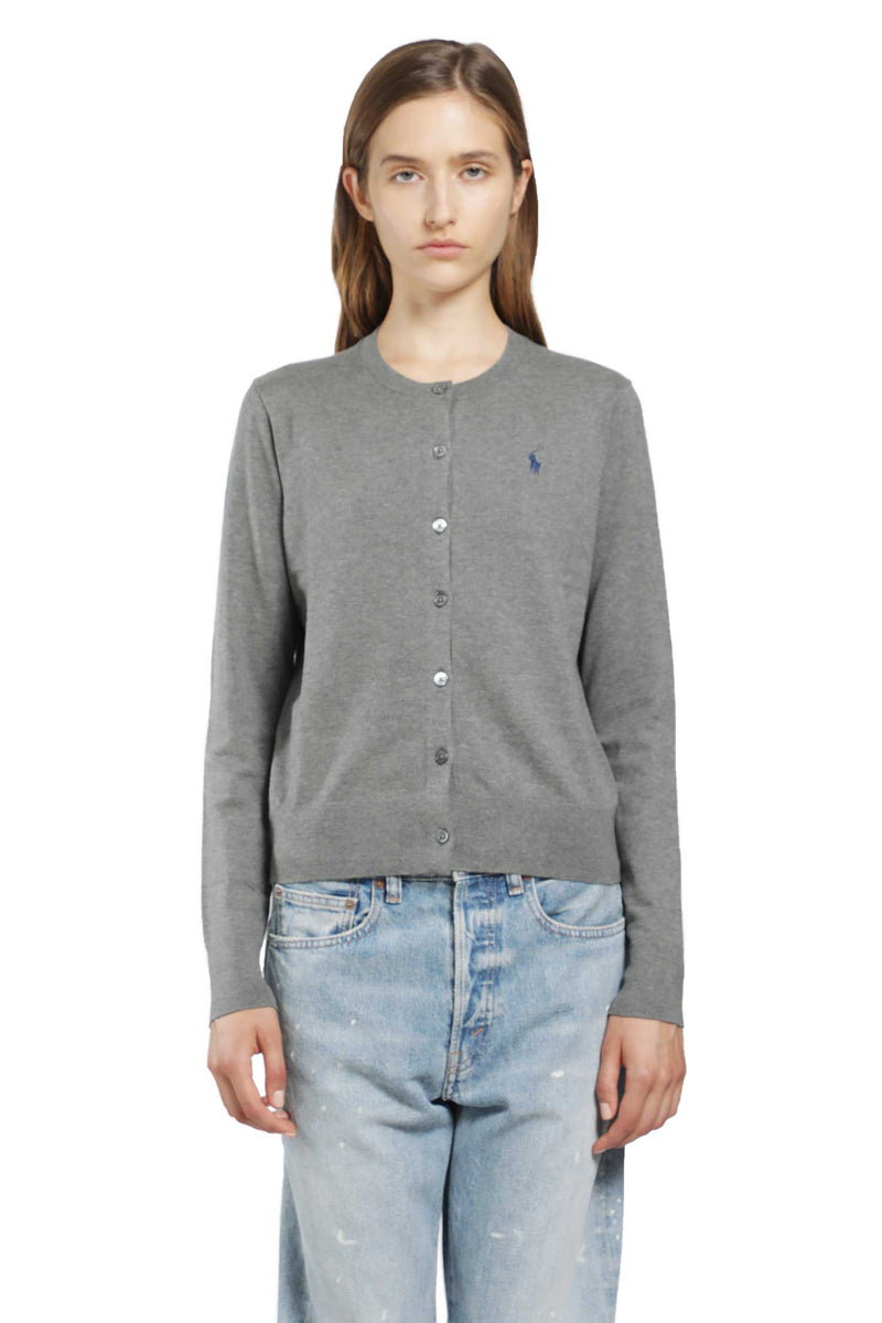POLO RALPH LAUREN Stretch Cotton Blend Cardigan woman
