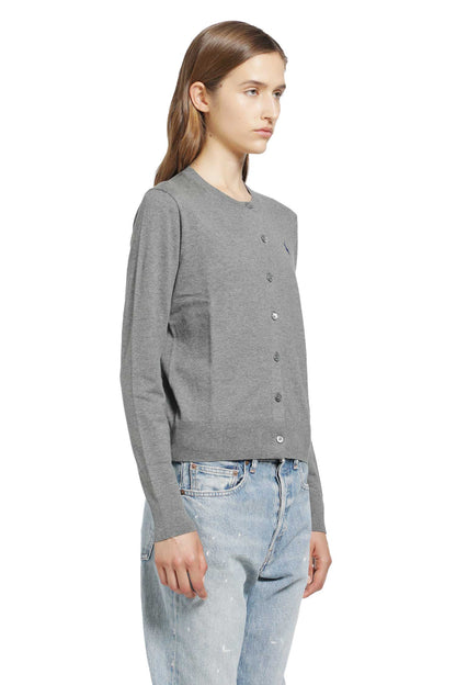 Stretch Cotton Blend Cardigan