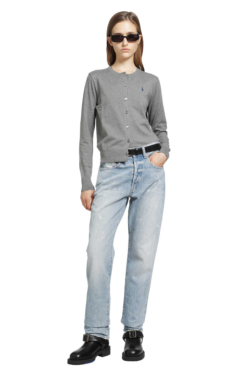 POLO RALPH LAUREN Stretch Cotton Blend Cardigan woman