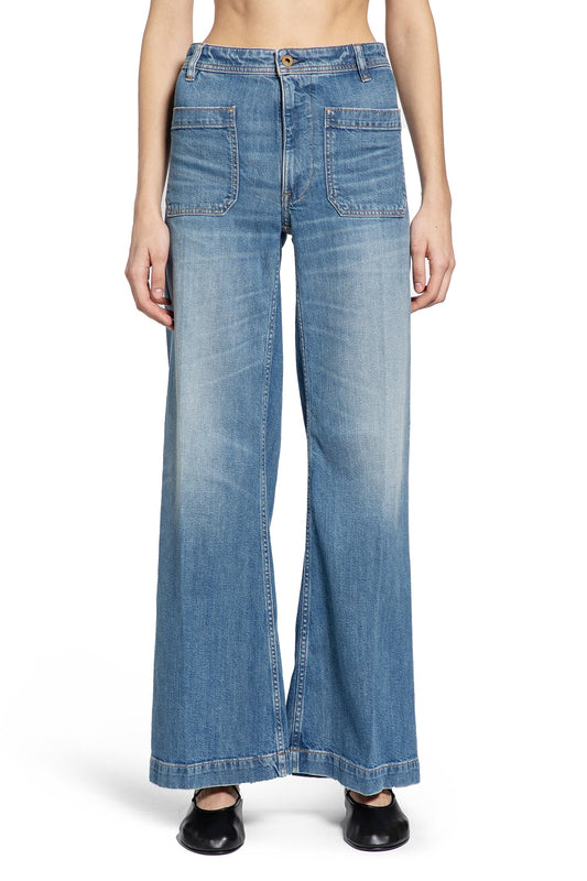 Flared Wide Leg Jeans