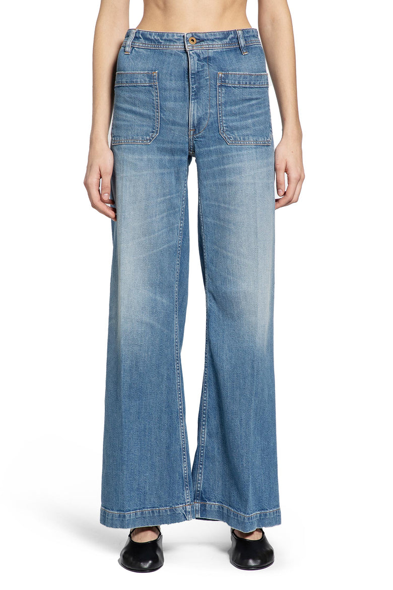 Flared Wide Leg Jeans