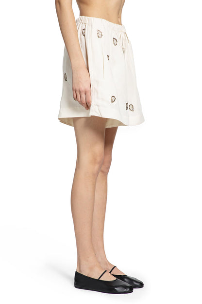 Beaded Paisley Shorts