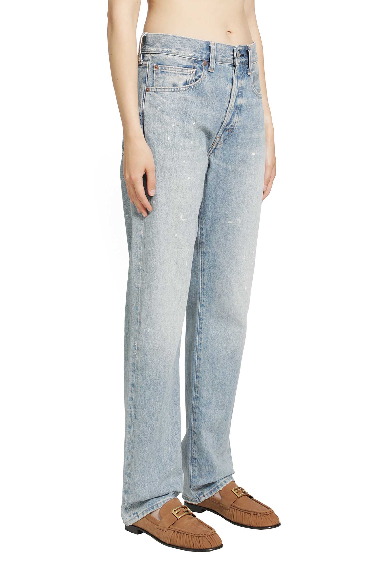 POLO RALPH LAUREN Woven Straight Jeans woman