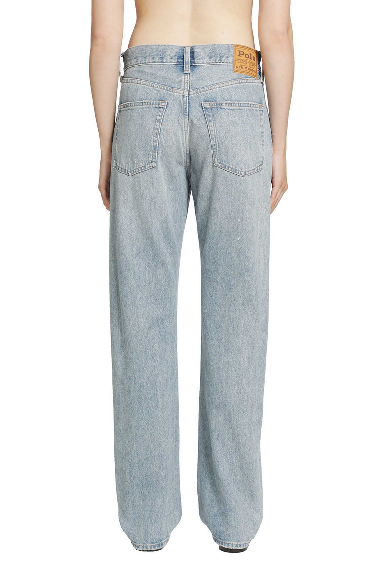 POLO RALPH LAUREN Woven Straight Jeans woman