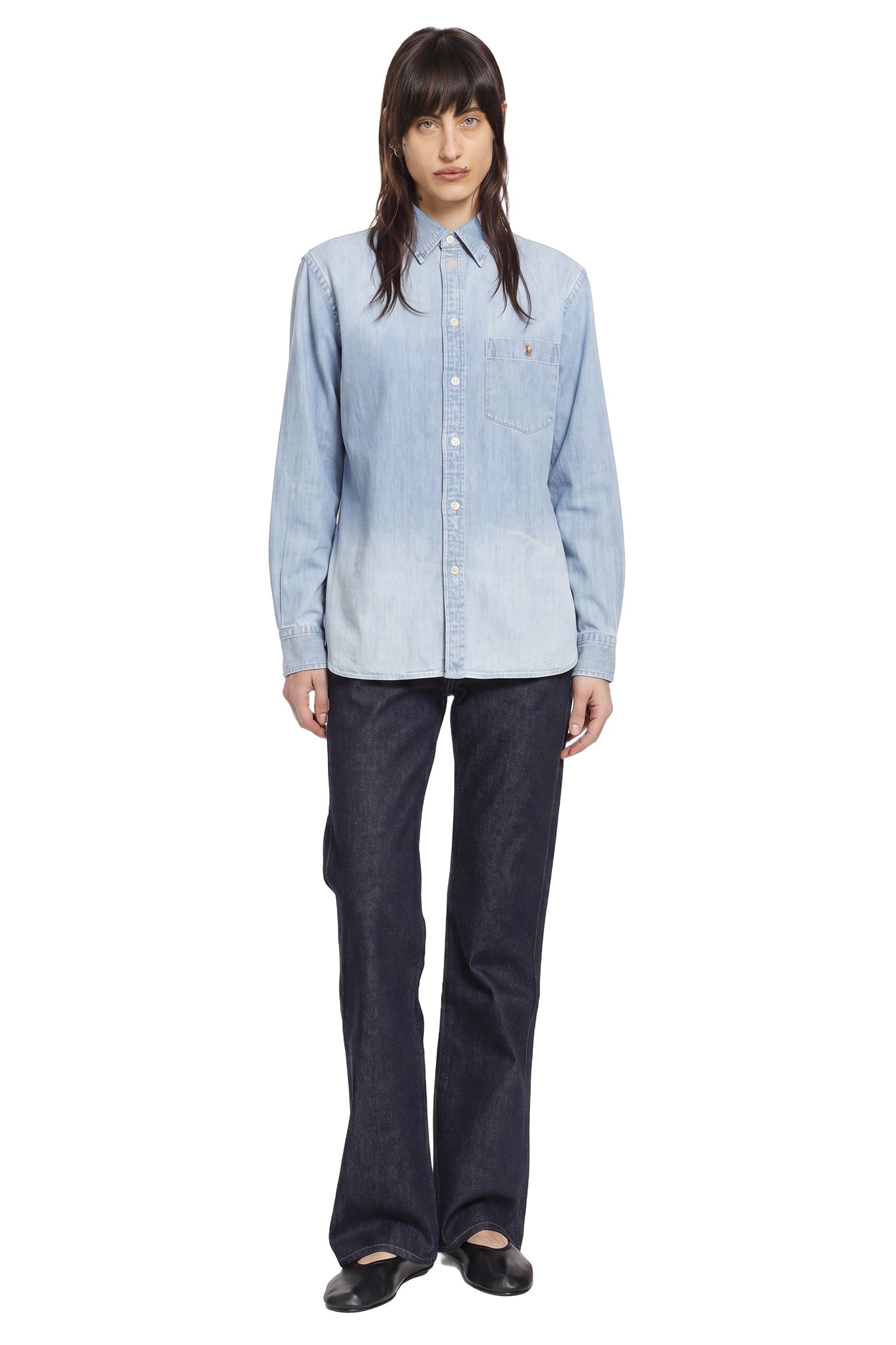 POLO RALPH LAUREN The Big Denim Shirt woman