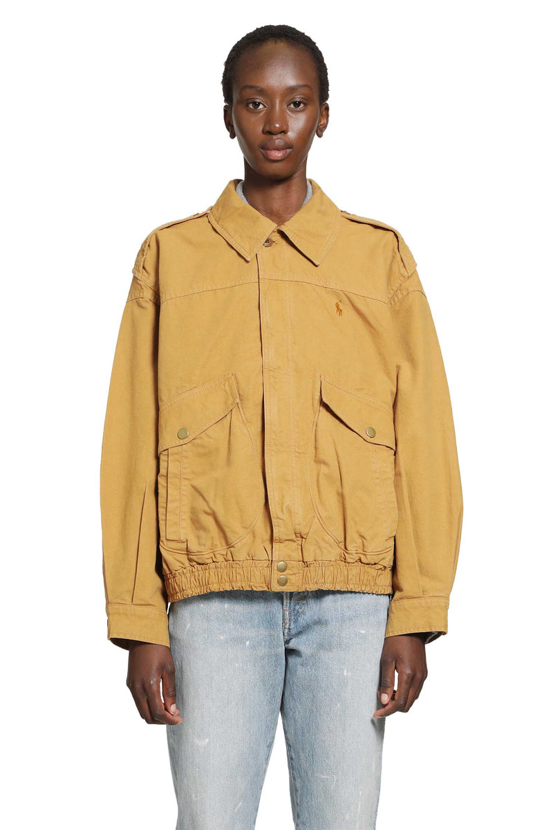 POLO RALPH LAUREN Cotton Canvas Bomber Jacket woman