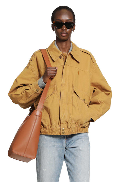 Cotton Canvas Bomber Jacket
