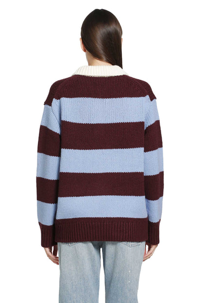Striped Wool-Blend Rugby Jumper