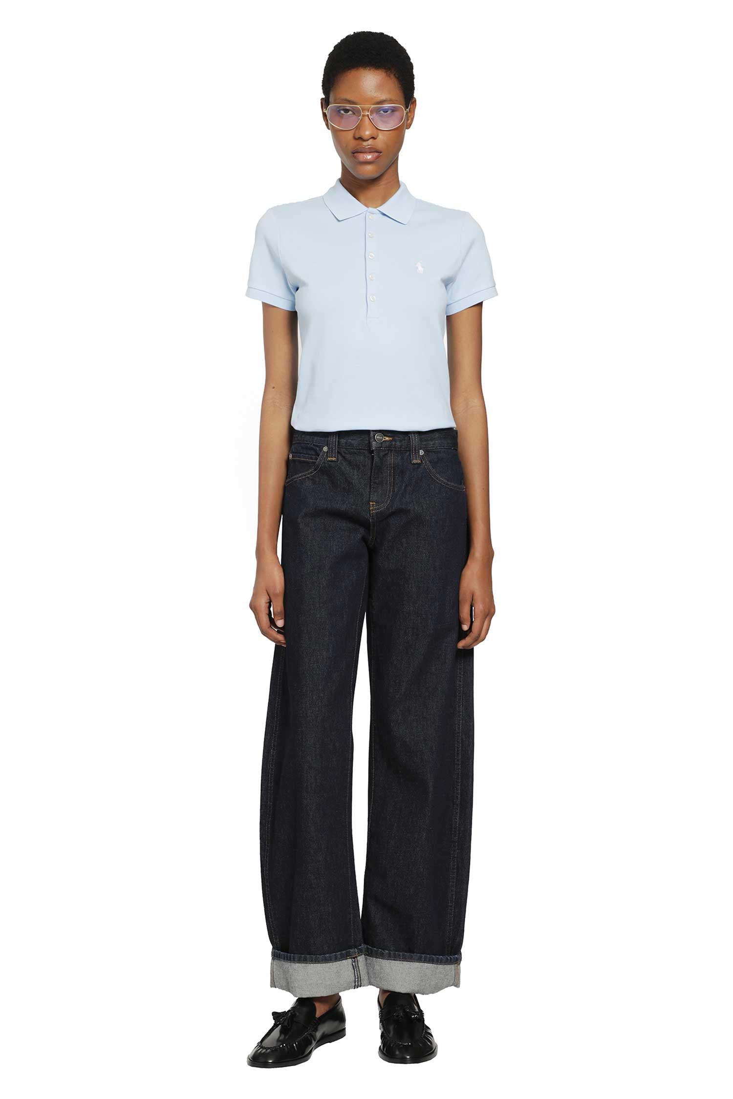 POLO RALPH LAUREN Cotton Polo Shirt woman