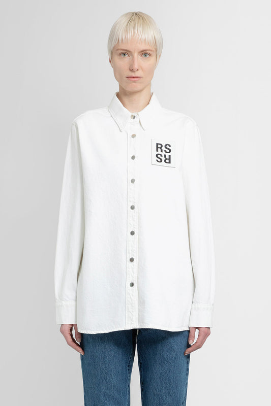 RAF SIMONS WOMAN WHITE SHIRTS