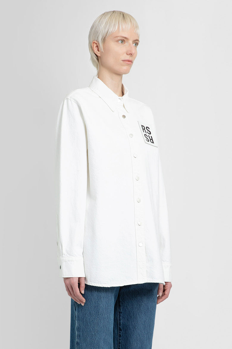 RAF SIMONS WOMAN WHITE SHIRTS