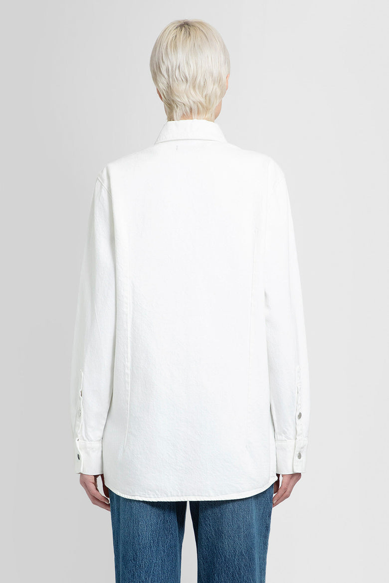 RAF SIMONS WOMAN WHITE SHIRTS