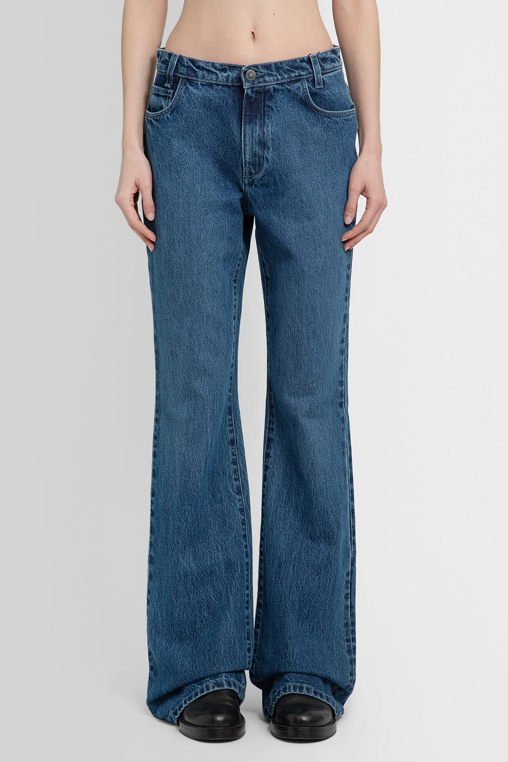 RAF SIMONS WOMAN BLUE JEANS