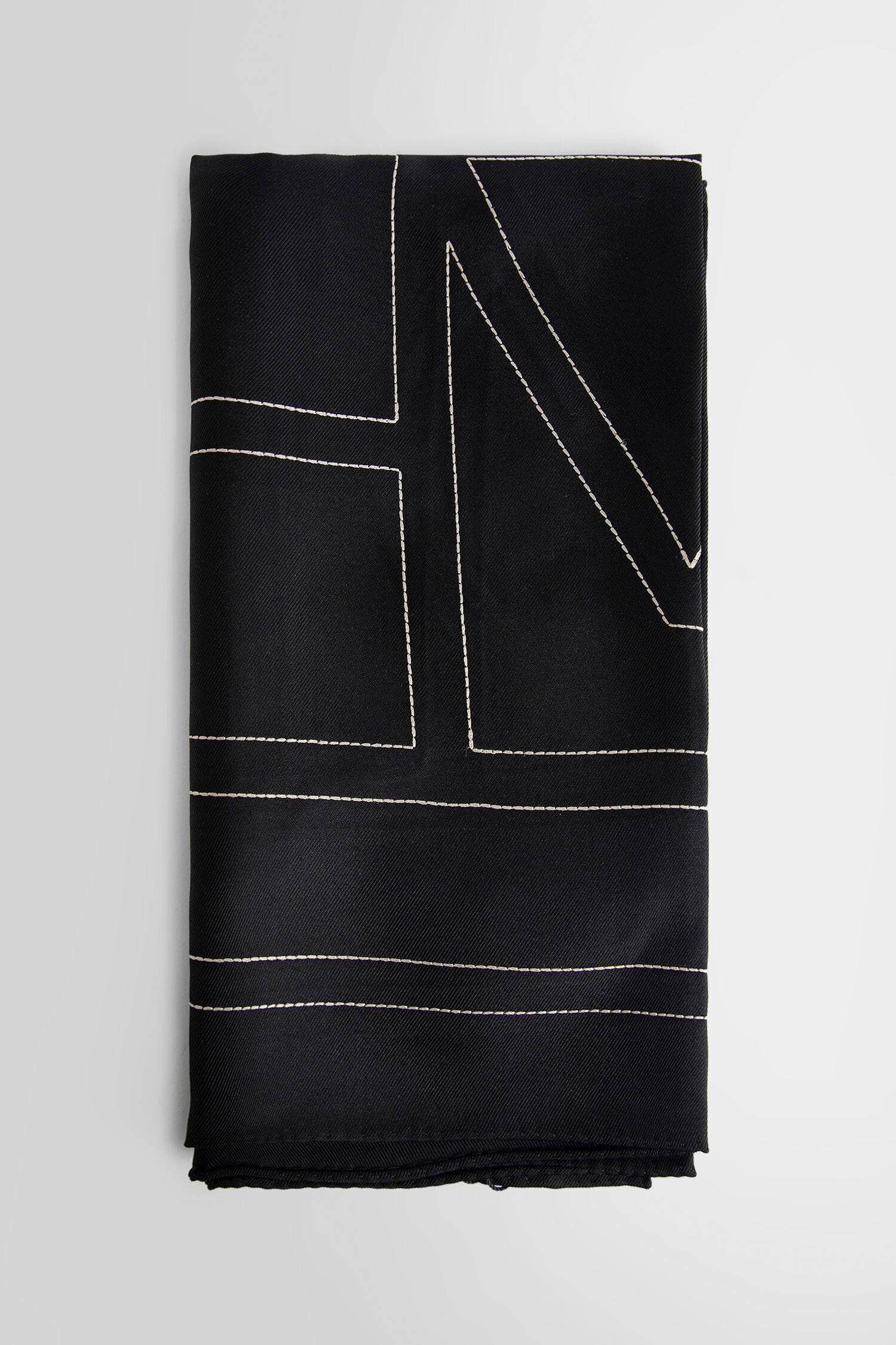 TOTEME WOMAN BLACK SCARVES