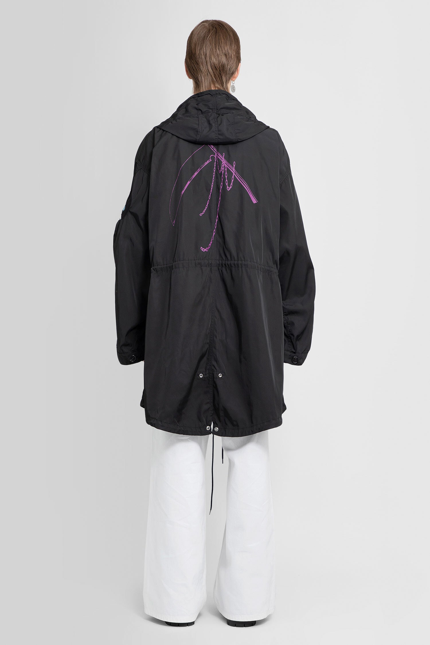 RAF SIMONS MAN BLACK COATS