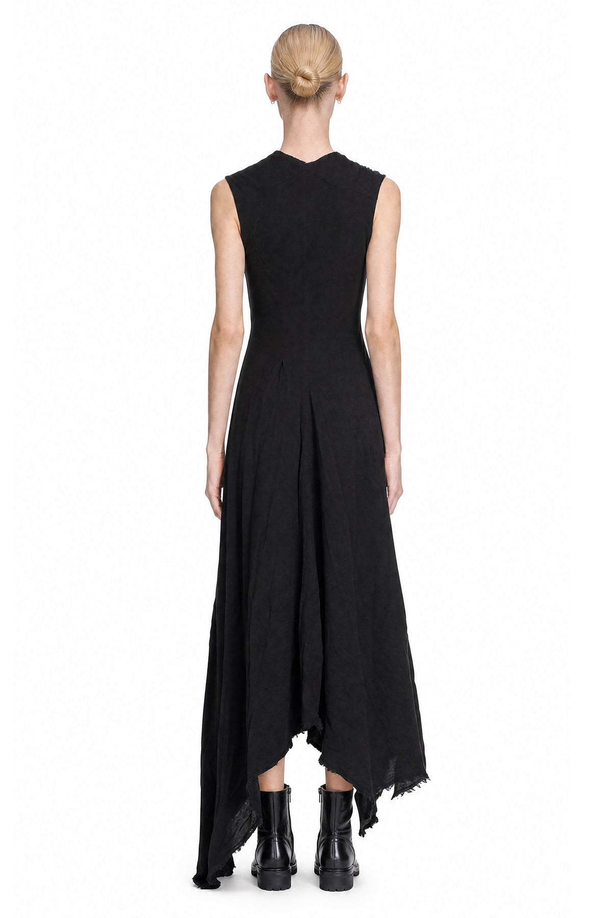 MARC LE BIHAN Viscose Wool Knotted Dress woman
