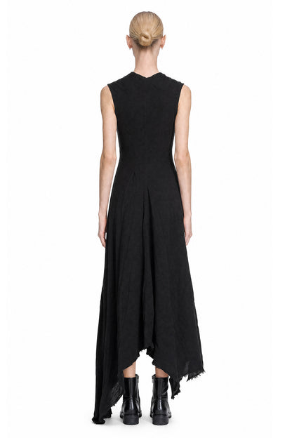 Viscose Wool Knotted Dress