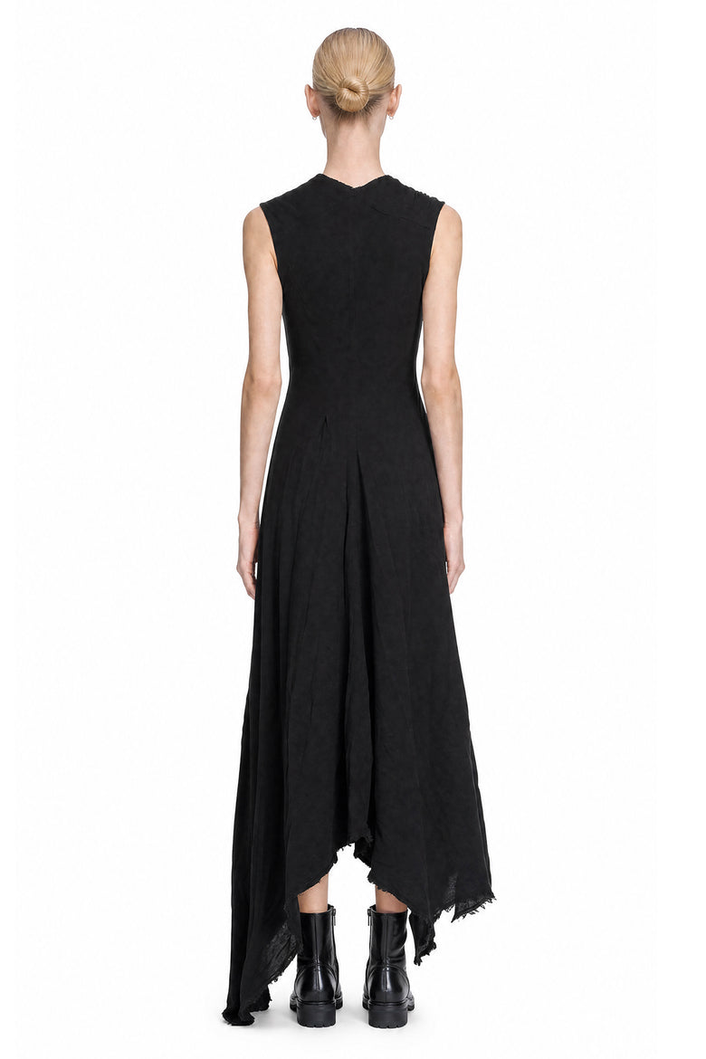 MARC LE BIHAN Viscose Wool Knotted Dress woman