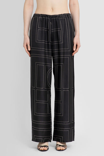 TOTEME WOMAN BLACK TROUSERS