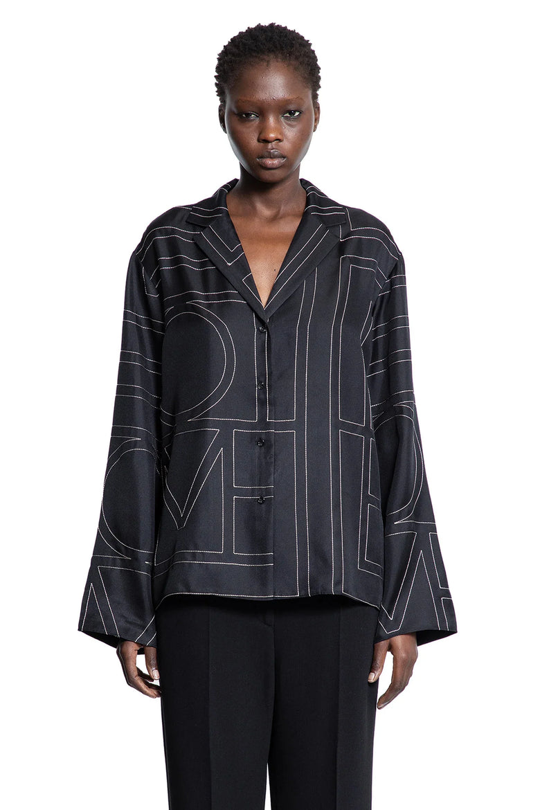 TOTEME WOMAN BLACK&WHITE SHIRTS - Antonioli.eu