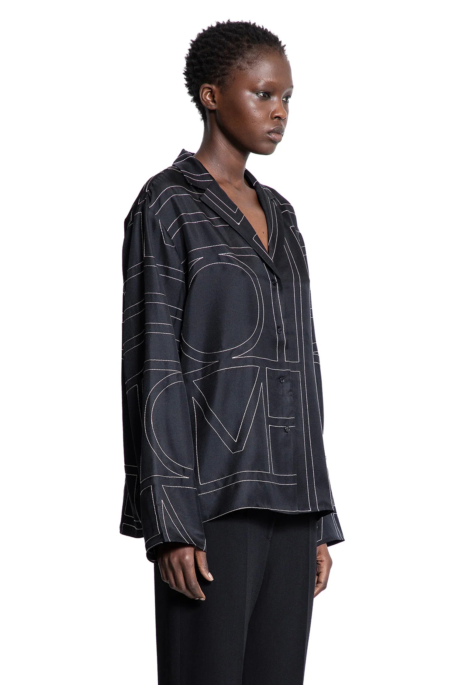 TOTEME WOMAN BLACK&WHITE SHIRTS - Antonioli.eu