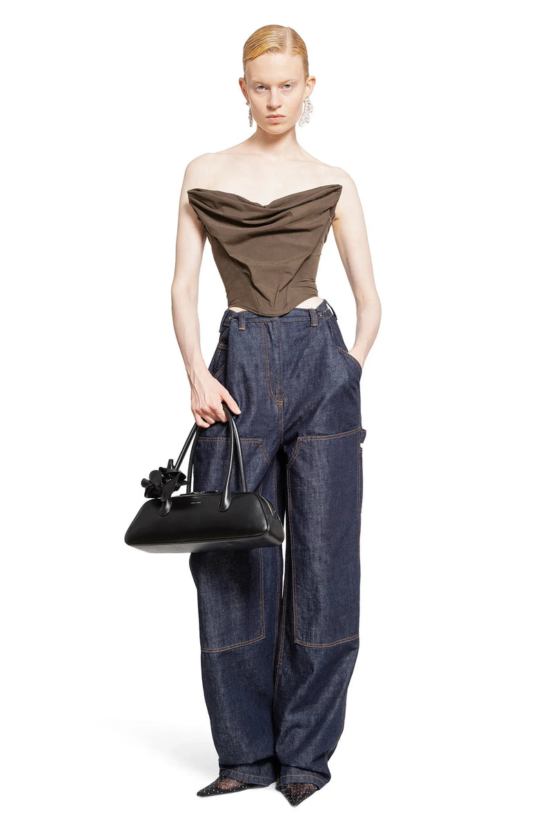 MAGDA BUTRYM WOMAN BROWN TOPS - Antonioli.eu