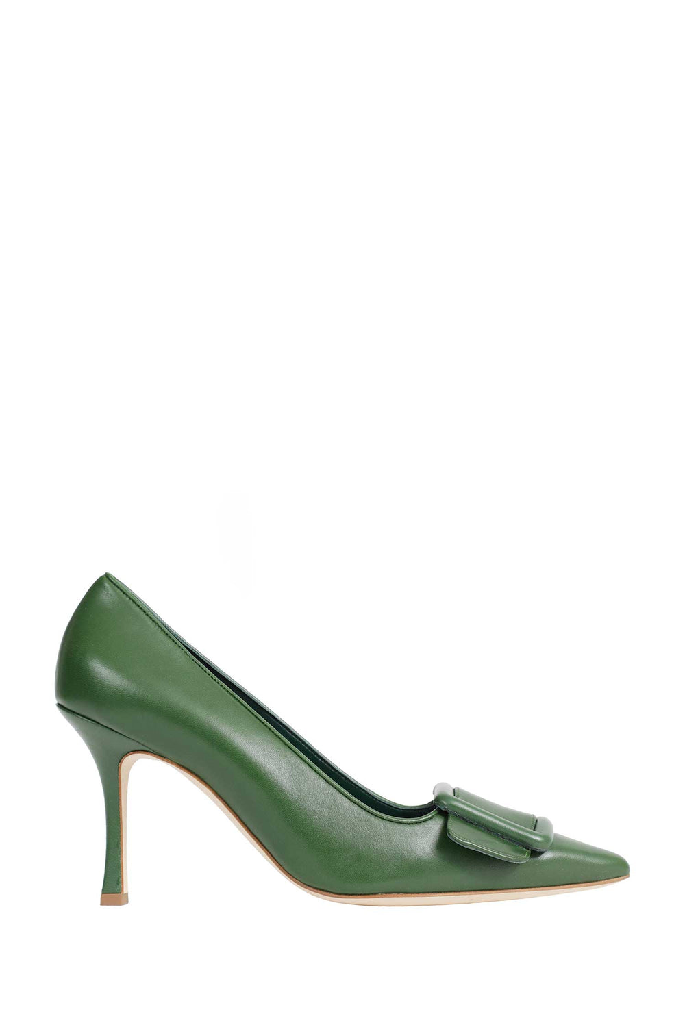MANOLO BLAHNIK Maysalepump 90 Buckle Detail Pumps woman