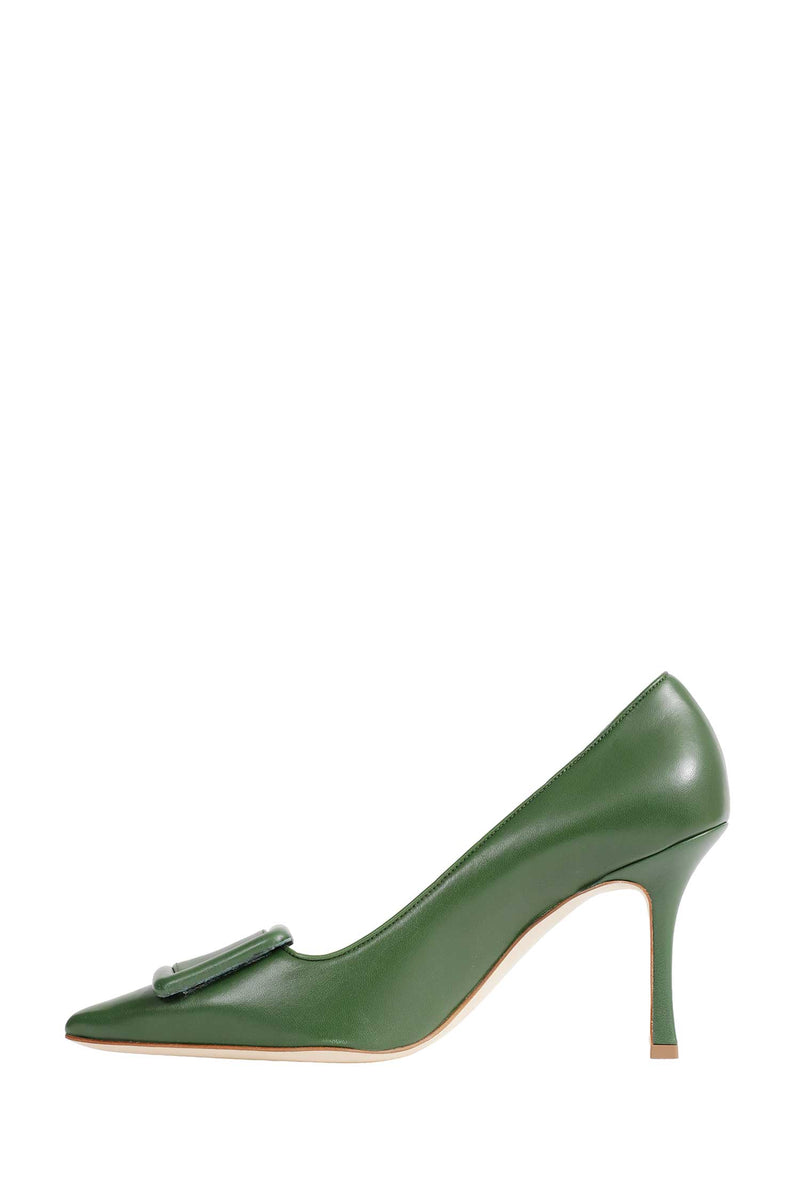 MANOLO BLAHNIK Maysalepump 90 Buckle Detail Pumps woman