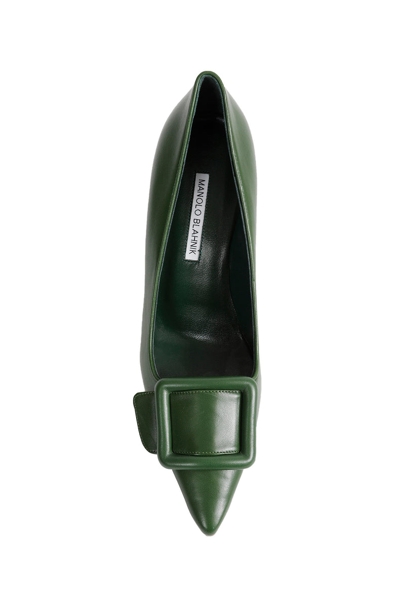 MANOLO BLAHNIK Maysalepump 90 Buckle Detail Pumps woman