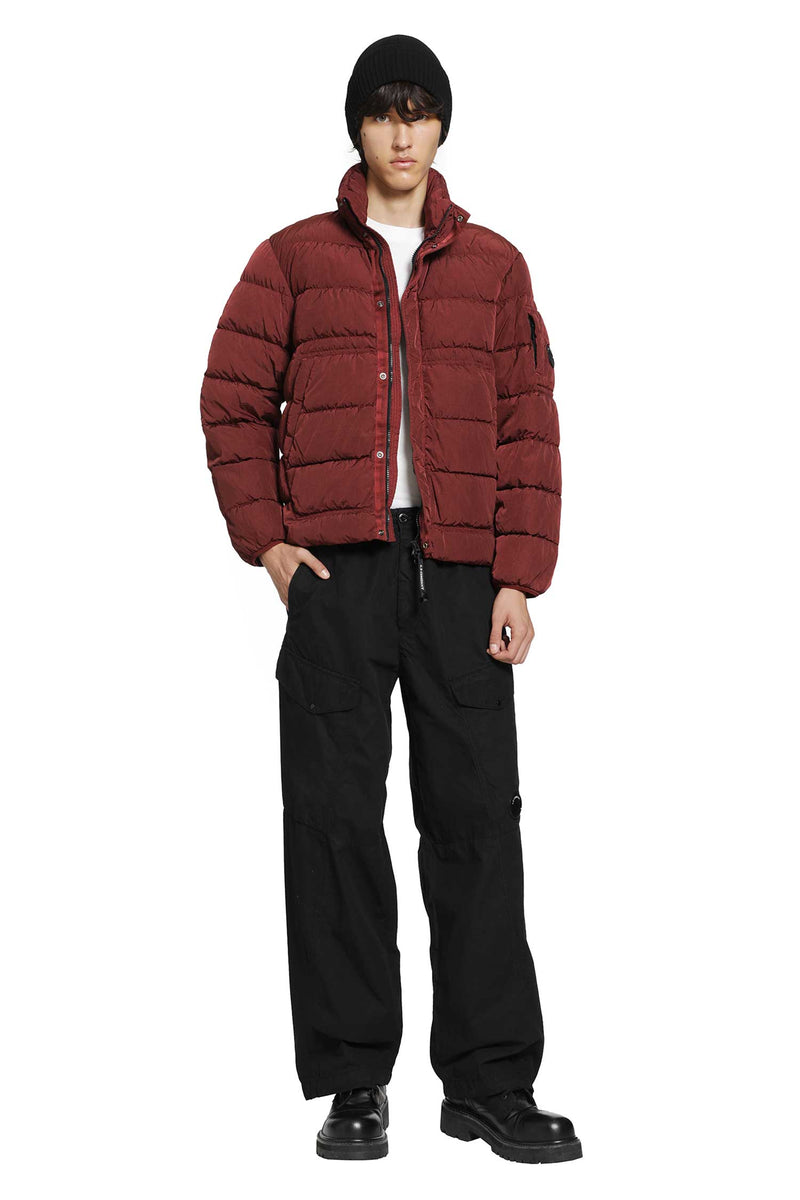 C.P. COMPANY Chrome-R Hooded Lens Down Jacket man