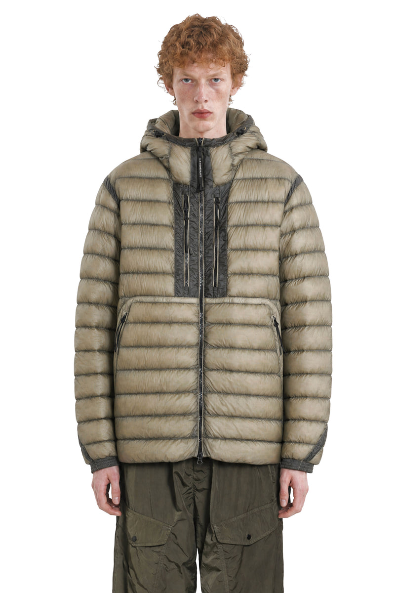 C.P. COMPANY D.D. Shell Hooded Lens Down Jacket man