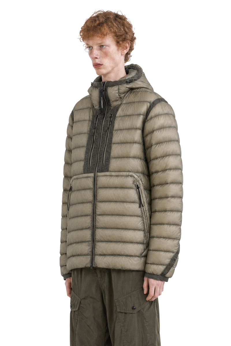 C.P. COMPANY D.D. Shell Hooded Lens Down Jacket man